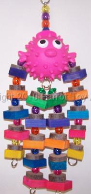 Pink blow fish toy.jpg - Blow Fish Toy